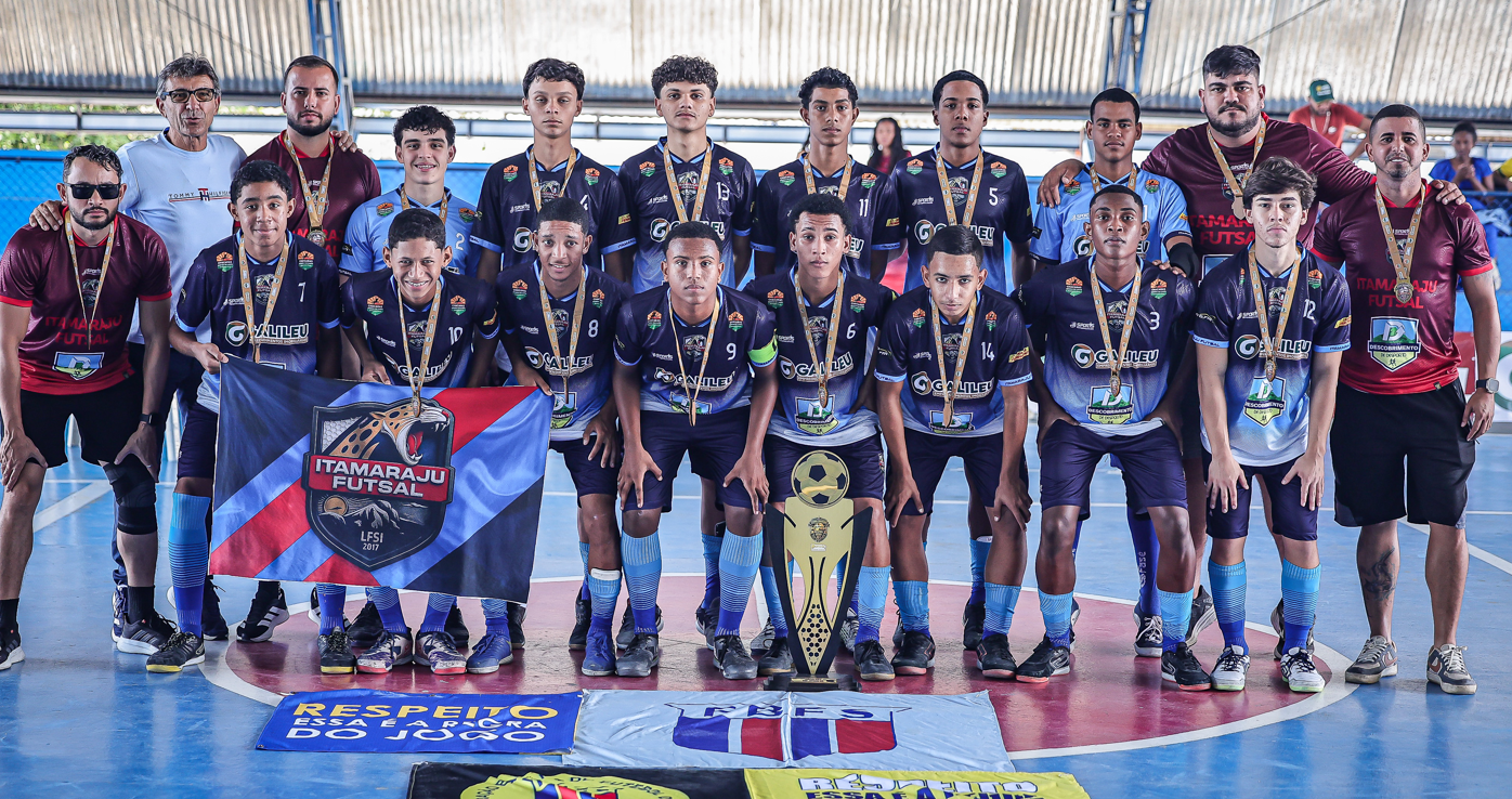 COPA BAIANA - Itamaraju Futsal Sub17 conquista título invicto e vai para Feira de Santana disputar o Campeonato Baiano